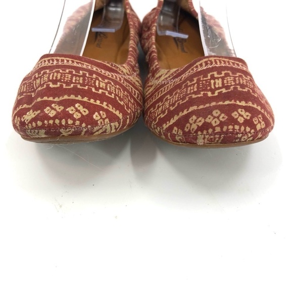 Lucky Brand Emmie Ballet Flats Southwest Print Shoes Aztec Tribal Western Size 7 - Picture 4 of 10